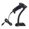 YHD Handfree Wired Barcode Scanner CCD 1D Barcode Scanner Stand Read UPC EAN