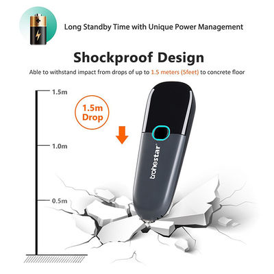 การสแกนอย่างต่อเนื่องเครื่องอ่านบาร์โค้ด Android Bluetooth 1d 2d